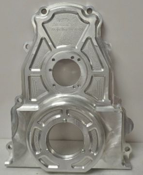LS billet Timing Cover -  with NO Provision for Cam Sensor -  for LS Chevy Engines - Drive
